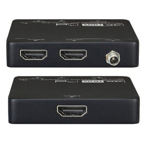 1x8 4K@60Hz HDMI Splitter Extender Over Cat6/7 Ethernet With 8 PoC Receivers. HDMI Loop Out And Audio Extraction On TX. Send 4K Up To 35m / 1080p To 60m | UK