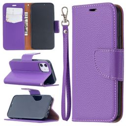 LITCHI HORIZONTAL LEATHER CASE WITH CARD HOLDER FOR A...