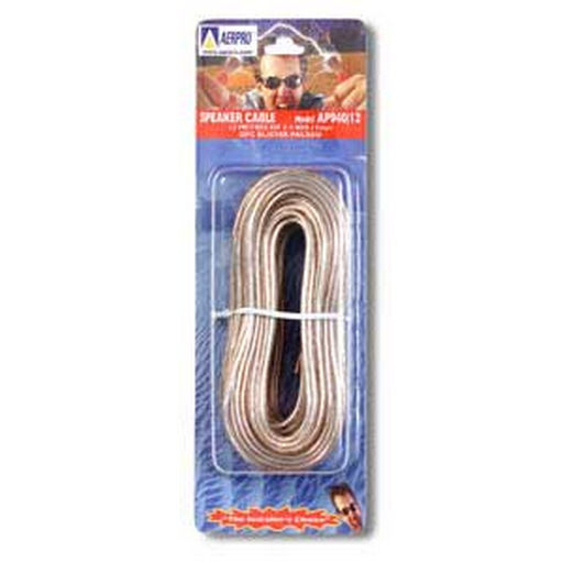 AERPRO SPEAKER CABLE 2X40/0.12 CLEAR 100M
