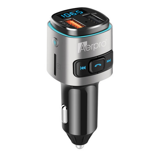 BLUETOOTH FM TRANSMITTER WITH QC3.0 QUICK CHARGE USB