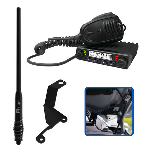 COMPACT 5W UHF CB KIT TO SUIT GREAT WALL CANNON 2020-ON