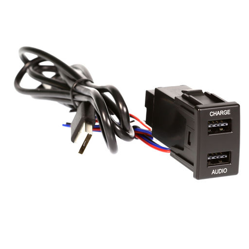 DUAL USB CHARGE & SYNC TO SUIT HOLDEN & ISUZU (22.5MM X 33.5MM)