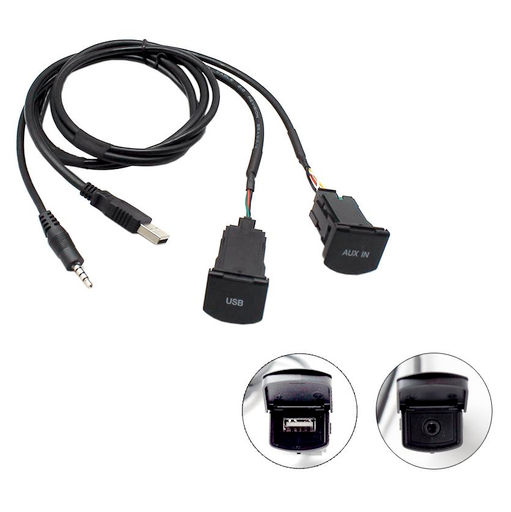 USB AND AUX RETENTION ADAPTER TO SUIT VOLKSWAGEN POLO
