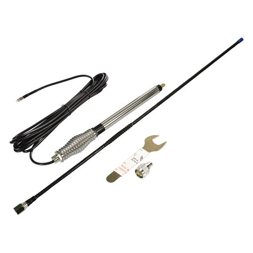 6DBI 477MHZ SILVER ELEVATED FEED UHF ANTENNA