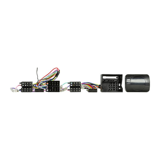 STEERING WHEEL CONTROL INTERFACE TO SUIT MERCEDES - VARIOUS MODELS (ISO & QUADLOCK HARNESSES INCLUDED)