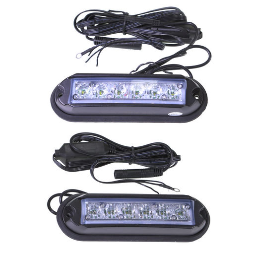 6x LED Day Time Running Lights