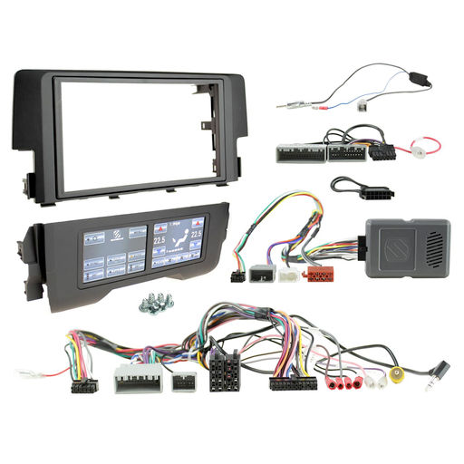 DOUBLE DIN INSTALL KIT TO SUIT HONDA CIVIC