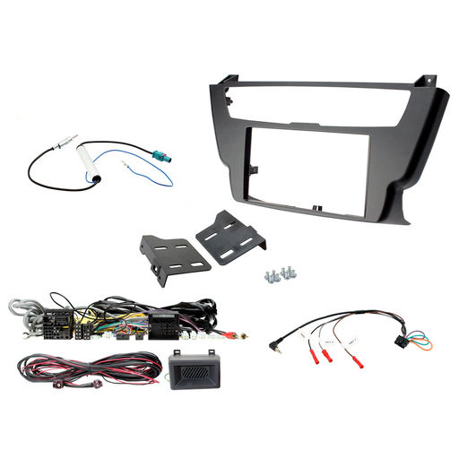 INSTALL KIT TO SUIT BMW 3 SERIES F30, F31; 4 SERIES F32, F33, F36 - NON AMPLIFIED (BLACK)