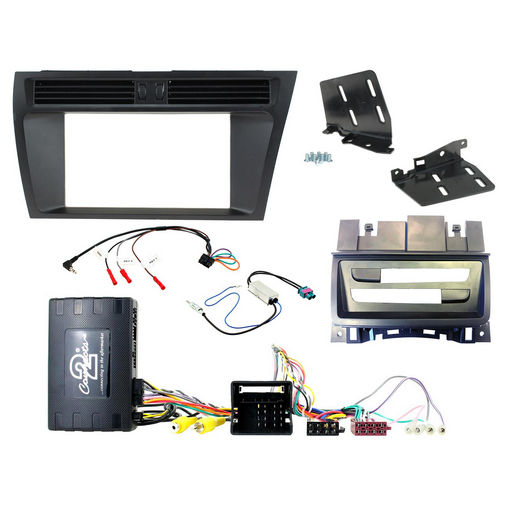 DOUBLE DIN BLACK INSTALL KIT TO SUIT AUDI - A4 & A5 (NON AMPLIFIED & MMI)
