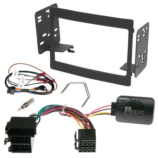 DOUBLE DIN FACIA KIT WITH HARNESS TO SUIT HOLDEN VX / VY / VZ