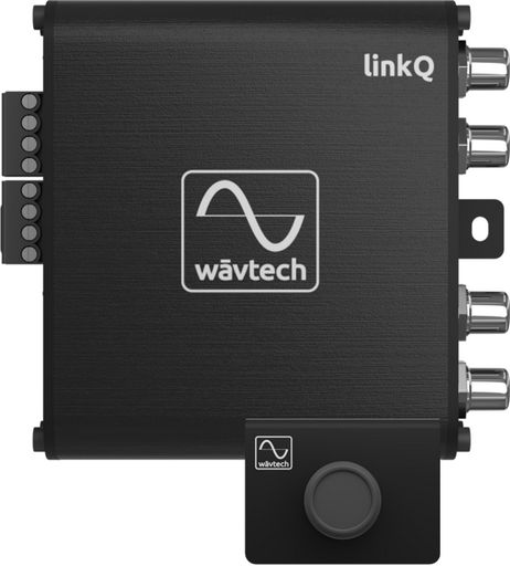 WAVTECH 2-CHANNEL LINE DRIVER / LINE OUTPUT CONVERTER WITH EQ & REMOTE (LINKQ)