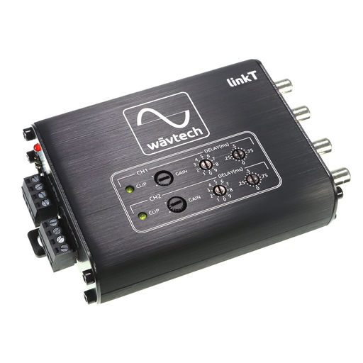 WAVTECH 2-CHANNEL LINE DRIVER / LINE OUTPUT CONVERTER WITH DIGITAL TIME ALIGNMENT (LINKT)