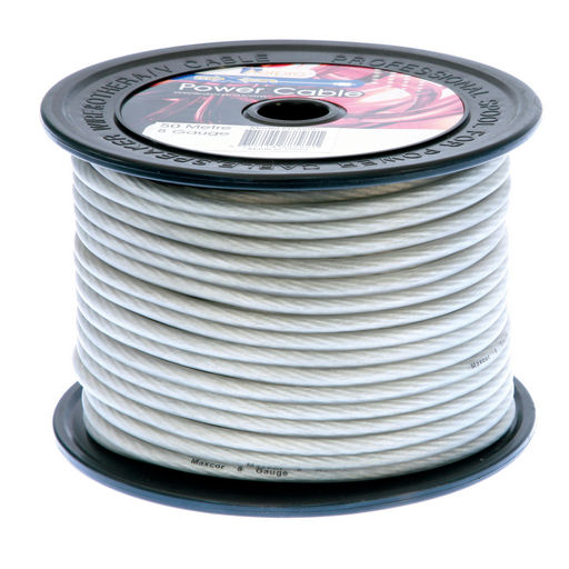 AERPRO - MAXCOR 8AWG 50M CABLE CLEAR - MX850C