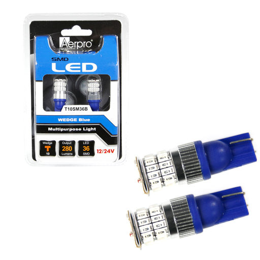 36 X SMD WEDGE - BLUE