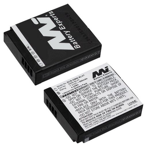 REPLACEMENT BATTERY FOR PANASONIC DMW-BLH7