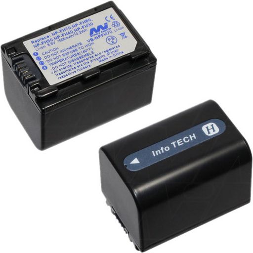 SONY NP-FH70 - REPLACEMENT BATTERY