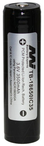 18650 Li-ION RECHARGEABLE BATTERY - OEM