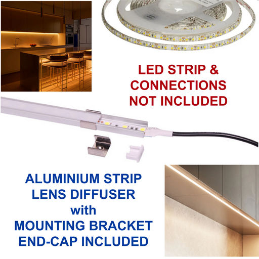 Aluminium Channel For LED Strip Lighting