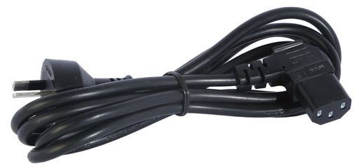 IEC C13 RIGHT ANGLE POWER LEAD
