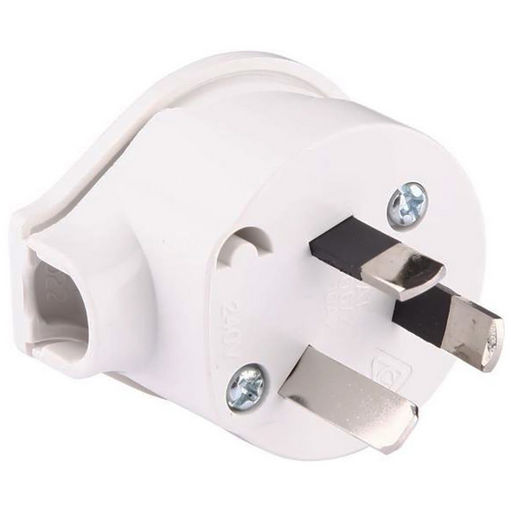 AC PLUG RIGHT ANGLE WITH LARGE CABLE ENTRY