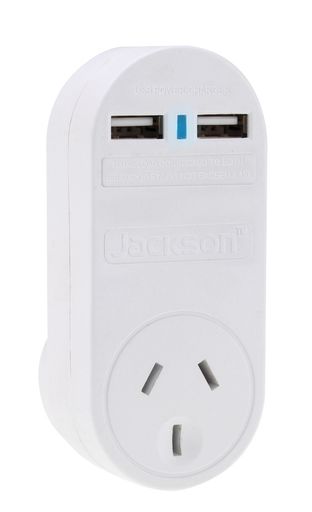 <NLA>AC MAINS HIGH POWER USB CHARGER 3.1A JACKSON