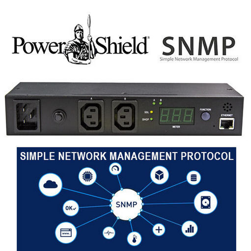 IEC 13 OUTLETS NETWORK SWITCHED PDU - POWERSHIELD