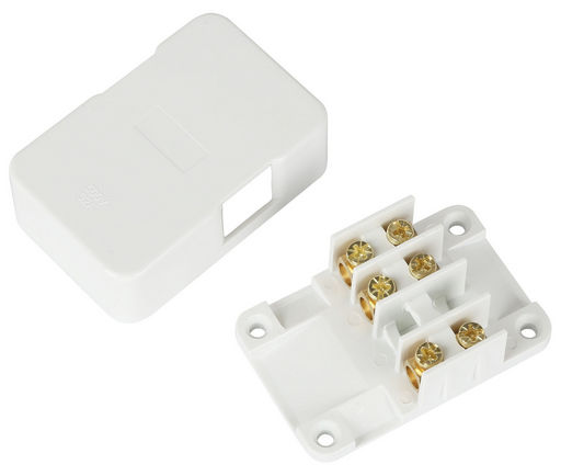 MINI JUNCTION BOX WITH 3 TERMINALS 32A