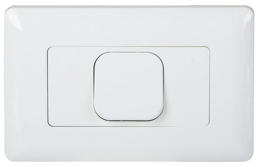 LARGE DOLLY SWITCH ON STANDARD WALL PLATE