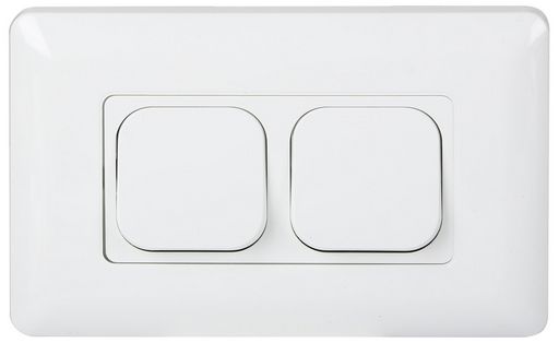 LARGE DOLLY SWITCH ON STANDARD WALL PLATE