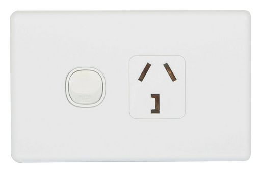 HORIZONTAL WALL POWER OUTLET 32A