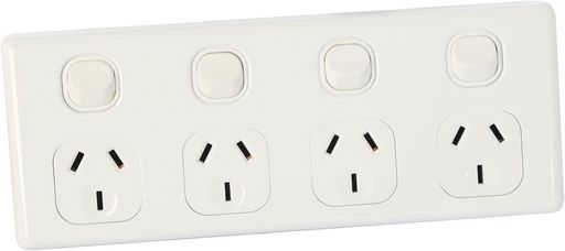 HORIZONTAL WALL POWER OUTLET