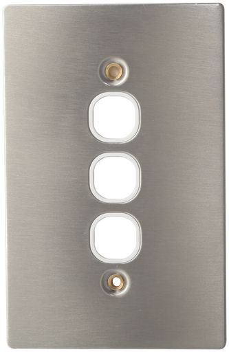 CLIPSAL® COMPATIBLE WALL PLATES METAL