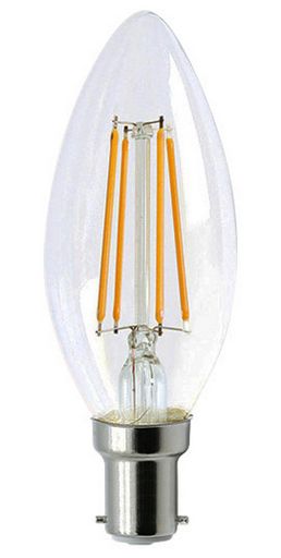 LED FILAMENT DIMMABLE CANDLE LAMPS
