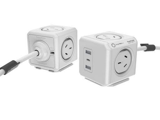 POWERCUBE EXTENDED - 4 POWER OUTLETS + USB A/C