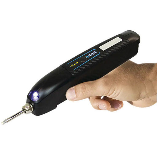 RECHARGEABLE CORDLESS SOLDERING IRON - SOLDER MASTER