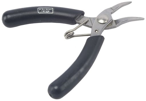 100mm MICRO-PLIERS STAINLESS STEEL BENT TIP