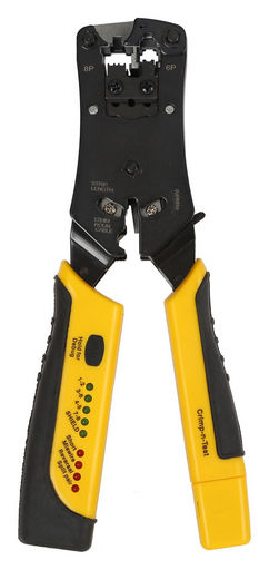 CRIMPING TOOL - MODULAR WITH CABLE TESTER