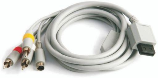 <NLA>Wii AV CABLE WITH S-VIDEO