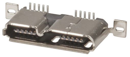 PCB MOUNT MICRO USB 3.0 TYPE A SOCKET