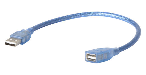 USB-A 2.0 MALE TO FEMALE EXTENSION CABLES