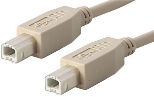 USB-B CABLES TYPE “B” MALE TO MALE