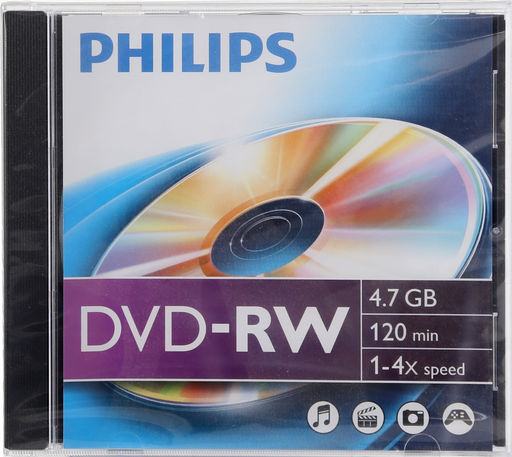 <NLA>PHILIPS DVD-RW [MINUS] REWRITEABLE