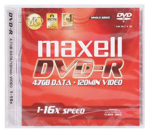 <NLA>DVD-R [MINUS] 4.7GB - MAXELL