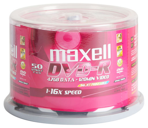 <NLA>DVD-R [MINUS] 50 SPINDLE - MAXELL