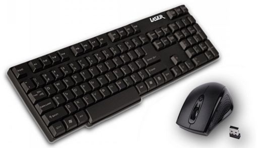 <NLA>WIRELESS KEYBOARD AND MOUSE LASERCO