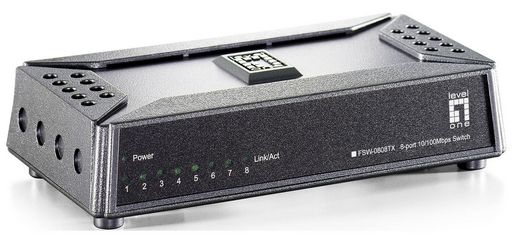 8-Port Fast Ethernet Switch - Level1