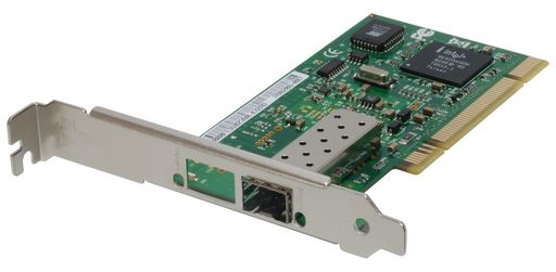 GIGABIT FIBER PCI NETWORK CARD, 1 X SFP