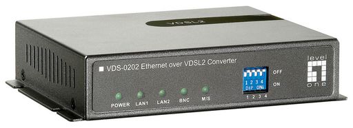Ethernet over VDSL2 Converter (BNC Connection) - Level1