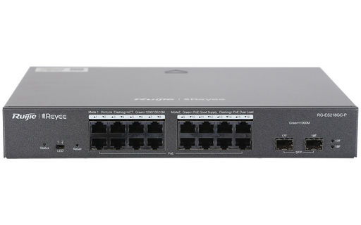 CLOUD MANAGED LAYER 2 PoE SWITCHES RUIJIE REAL-EASY SERIES