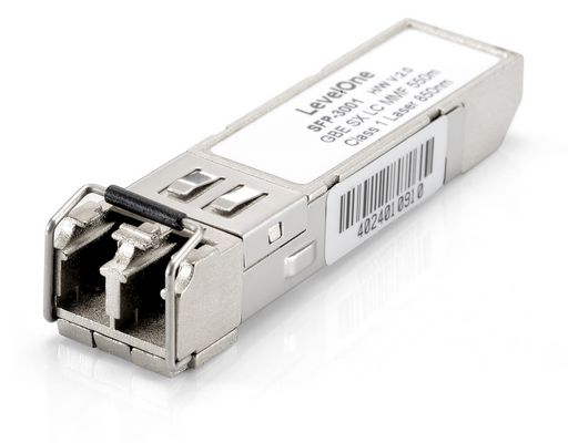 1.25Gbps Multi-mode SFP Transceiver 550m 850nm - Level1